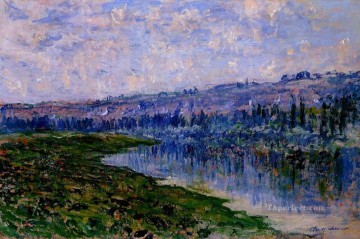 セーヌ川とシャンテムルの丘 クロード・モネ Oil Paintings